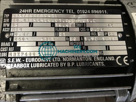 Transportador mecánico Cotswold de 180 grados