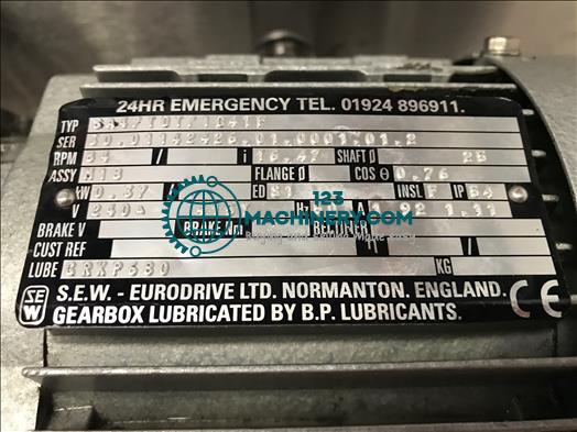 Transportador mecánico Cotswold de 180 grados