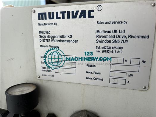 Afficher l`annonce Multivac AG6 Swing top vacuum packer