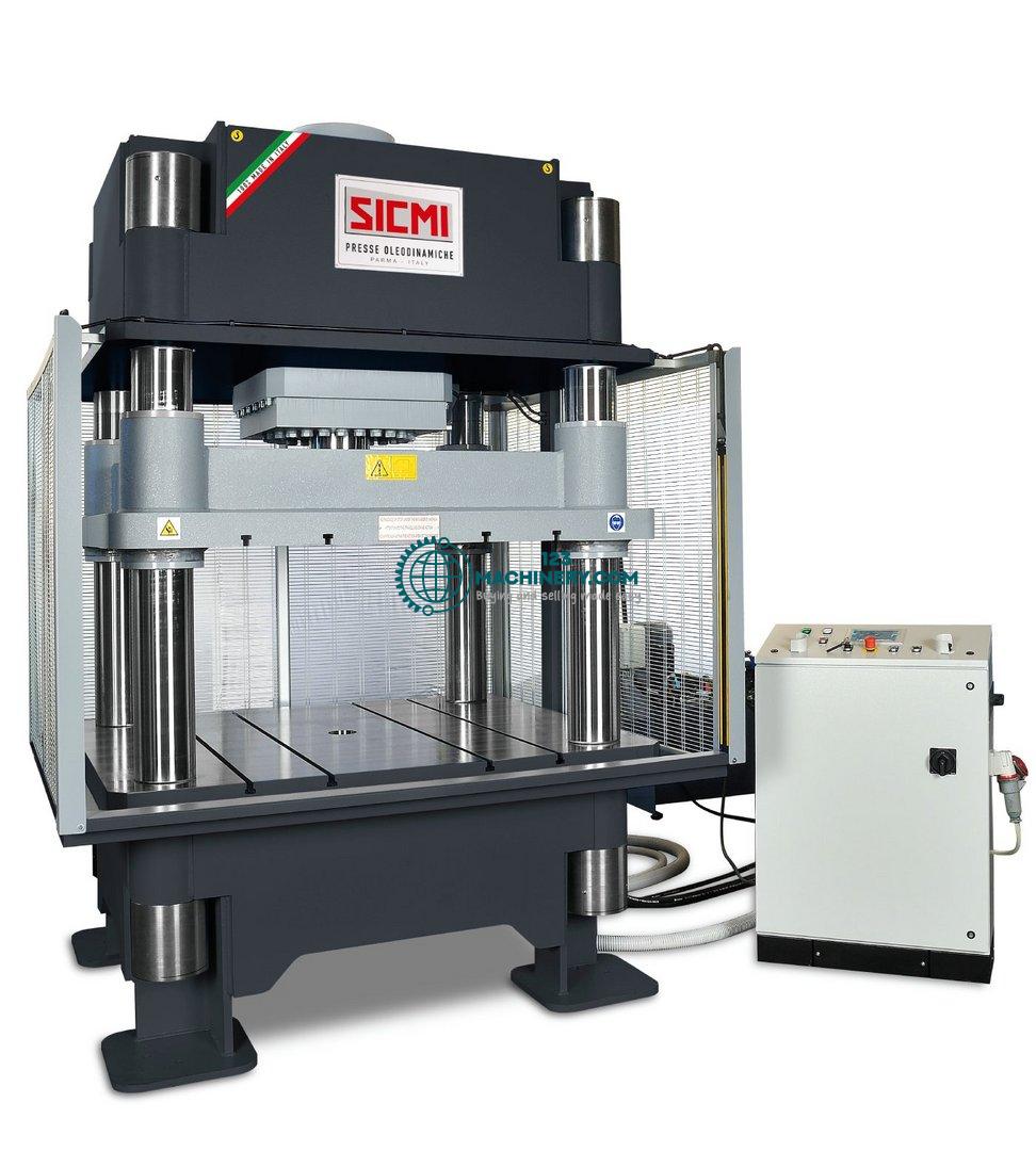 Hydraulic 4-column press SICMI PSQ 100 A