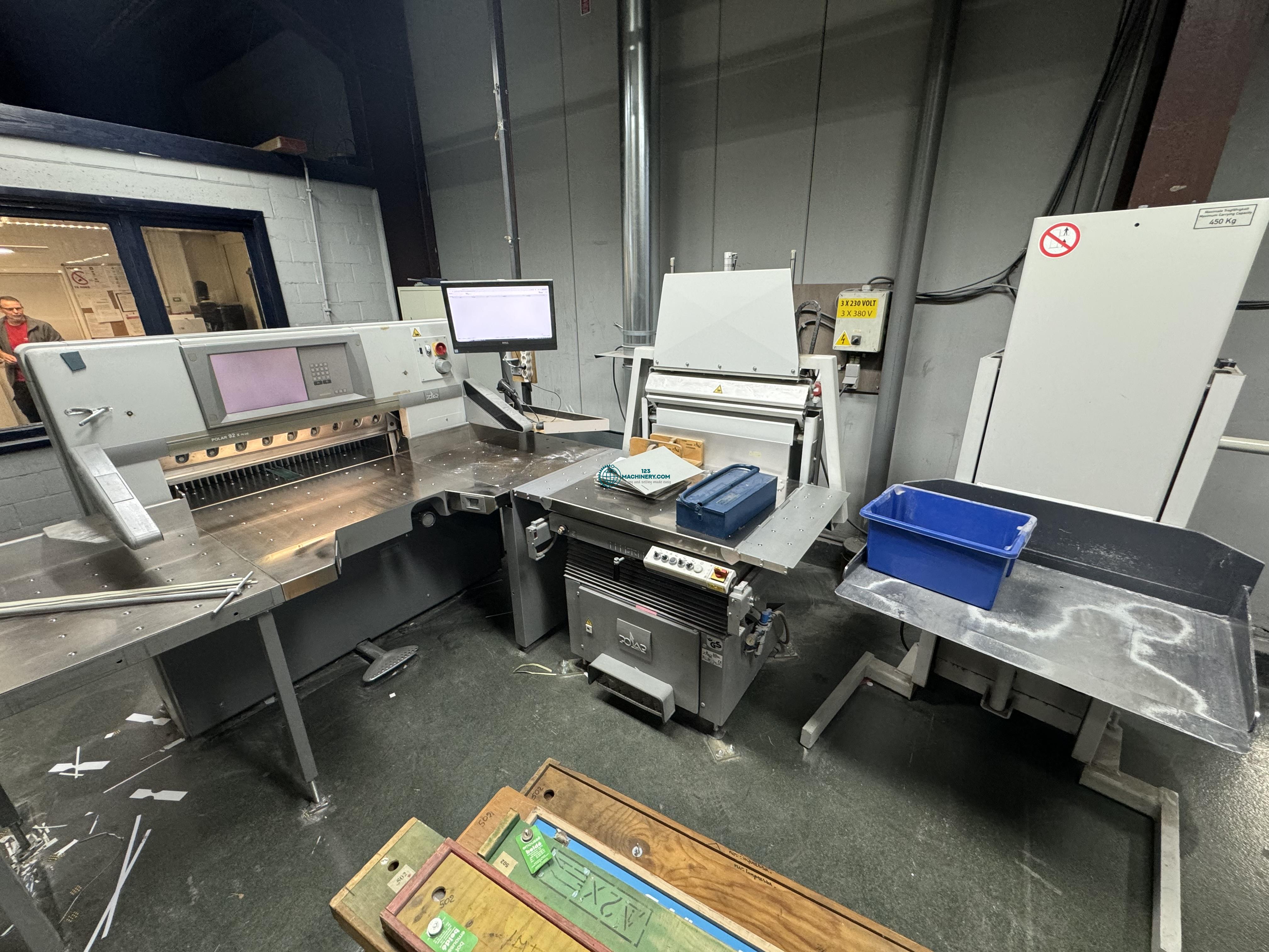 Polar 92 xt cutting line