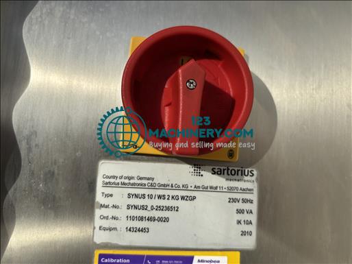 Sartorius SYNUS10 Metal detector checkweigher