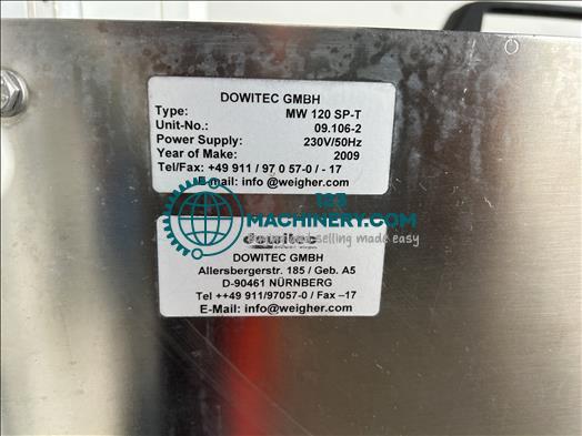 Toon advertentie Dowitec MW120-SPT Agitator drum