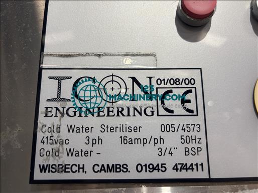 Icon Engineering Sanitiser tunnel