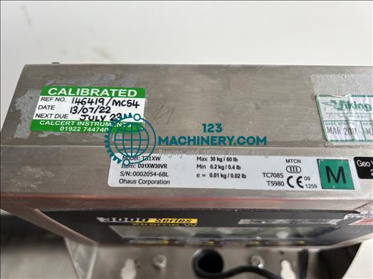 Ohaus T31XW platform scale