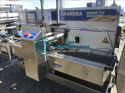 Ilapak Carrera 2000PC Flow wrapping line