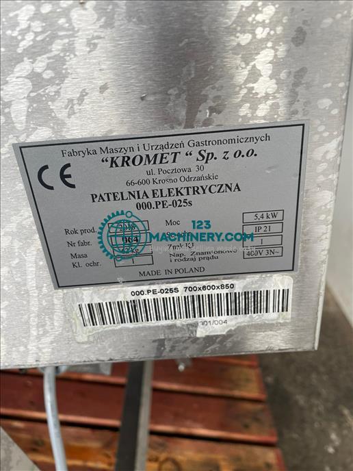 Mostrar anuncio Kromet PE-025S Bratt pan