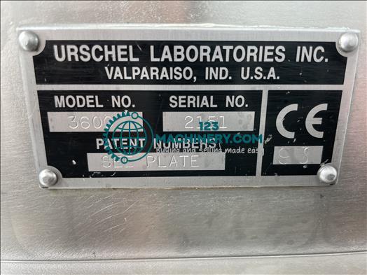 Mostrar anuncio Urschel 3600 Comitrol