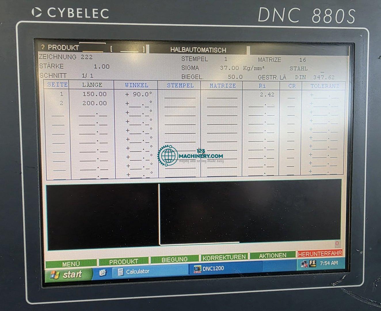Hydraulic CNC press brake HESSE by DURMA AD-R 30175
