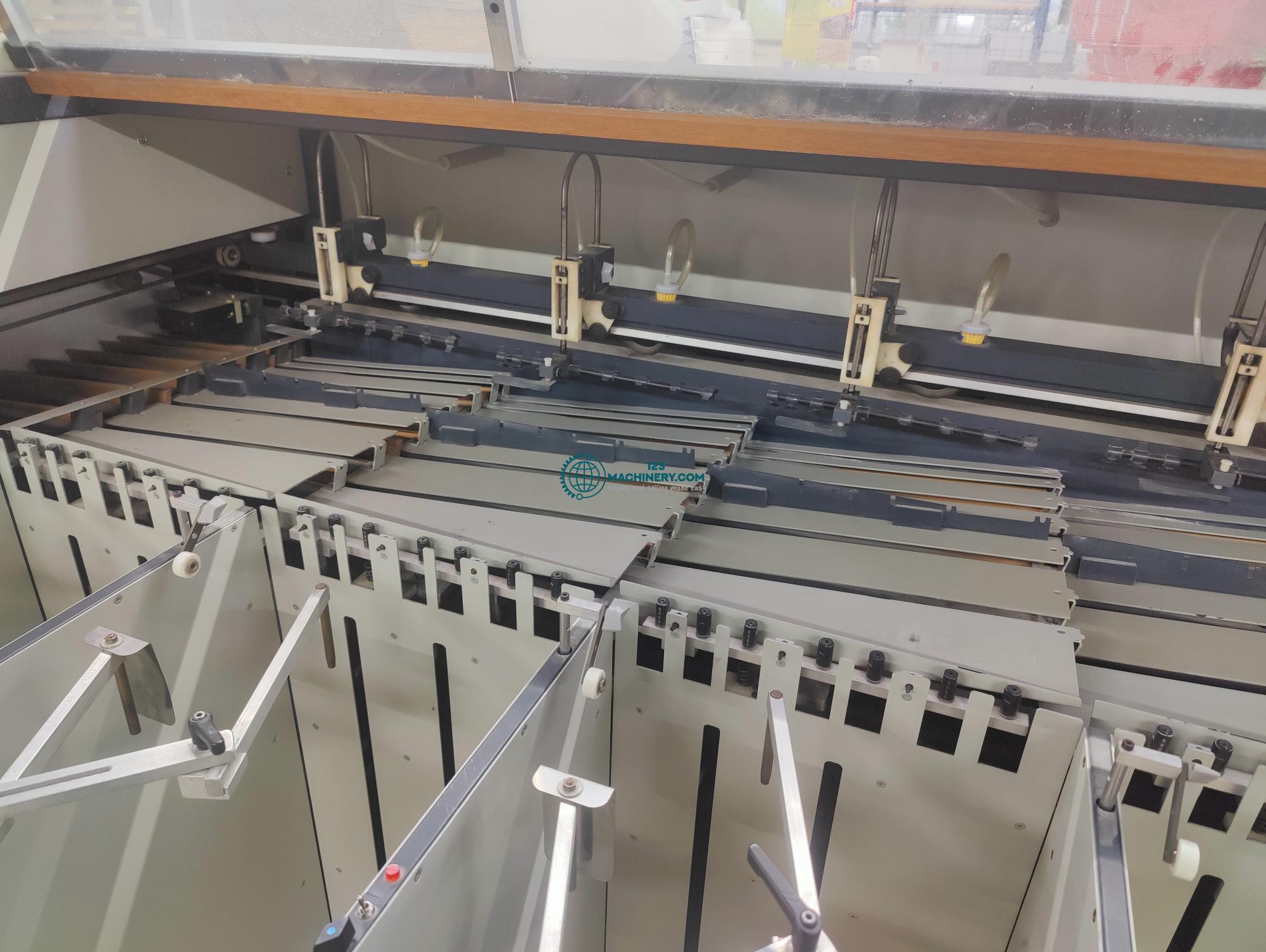 Show advert Collating / stitching machine