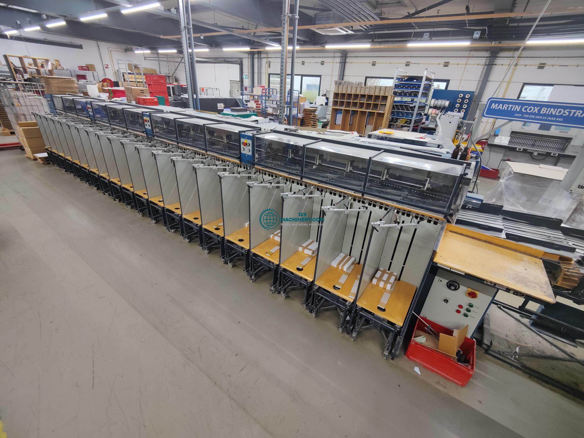 Show advert Collating / stitching machine