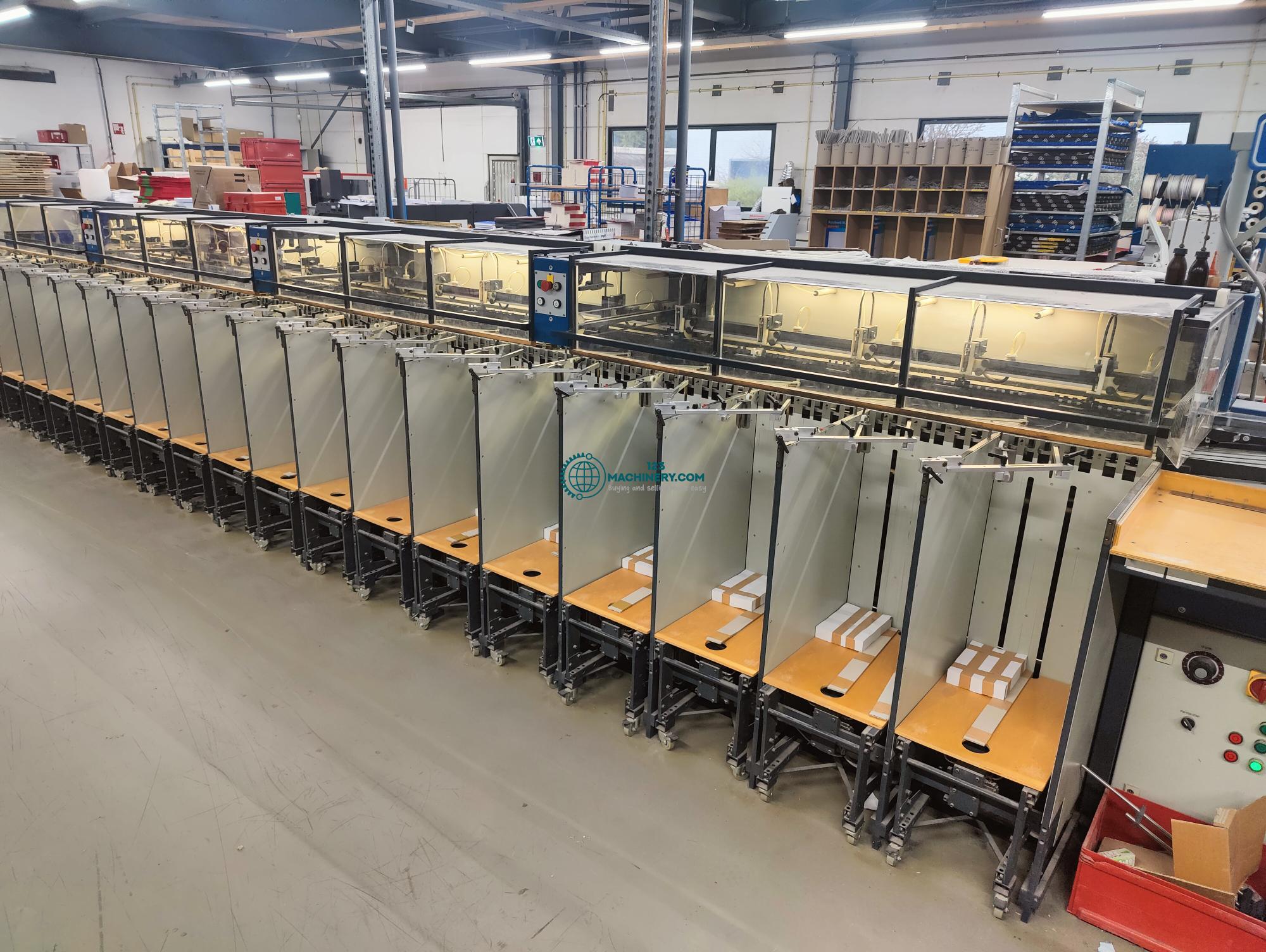 Show advert Collating / stitching machine