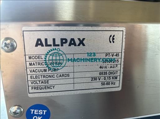 Pokaż ogłoszenie Allpax PT-V-45 Vacuum sealer