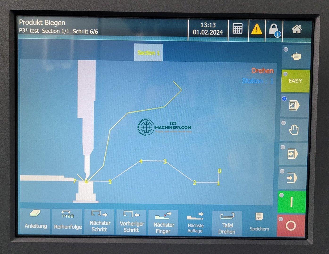 Hydraulic CNC press brake HESSE by DURMA AD-S 3017