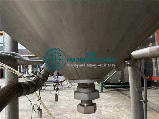 Tourell Gardner 700L jacketed mixing vessel