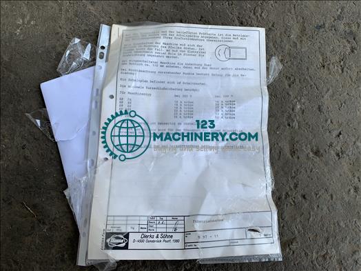 Diosna SP80 D Spiral mixer