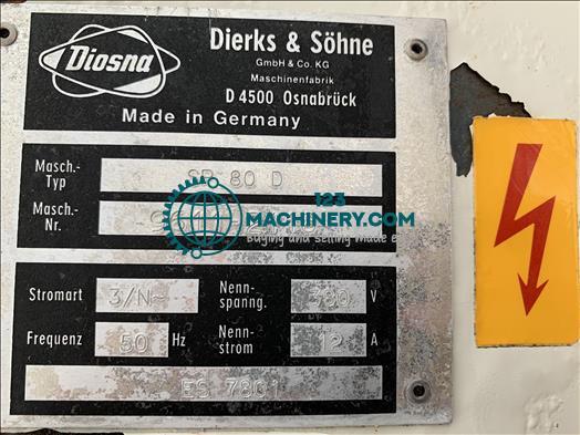 Diosna SP80 D Spiral mixer