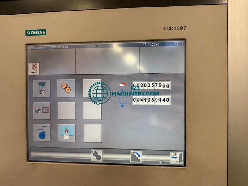 Kolbus BF 511 casing in line