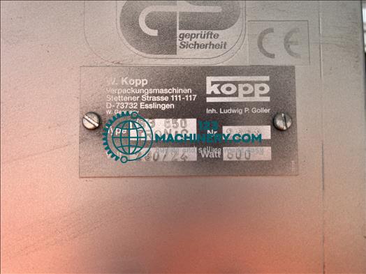 Mostrar anuncio Kopp TSG650 Bag sealer