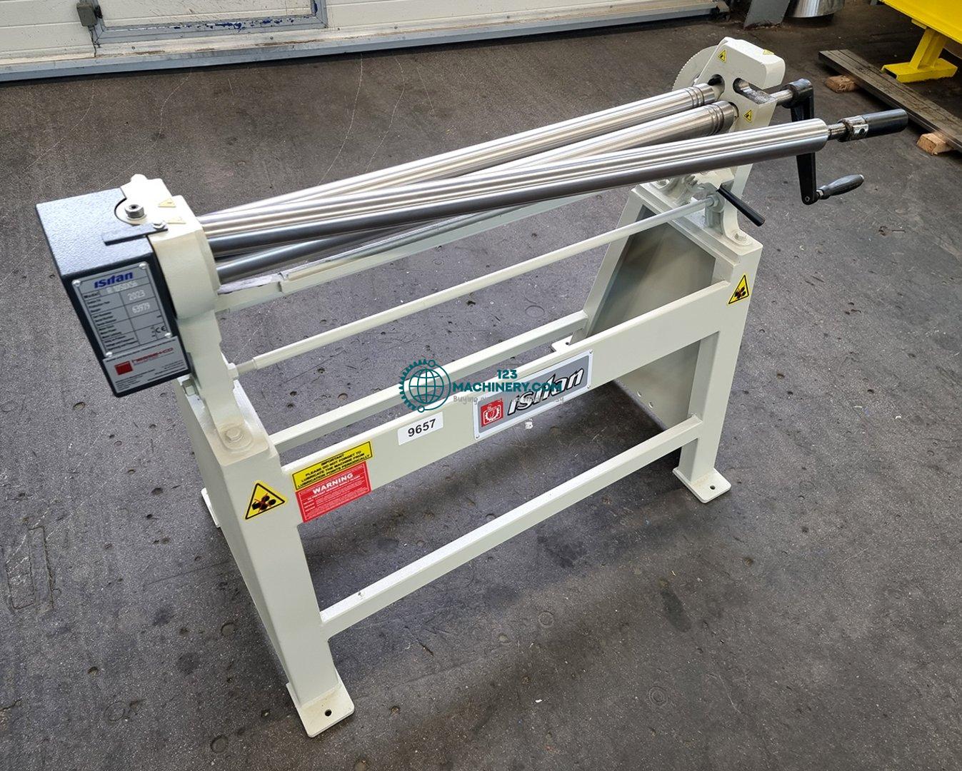 Manual 3-roll plate bending machine HESSE by ISITAN R 1050 x