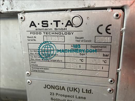ASTA 500l Twin holding tank