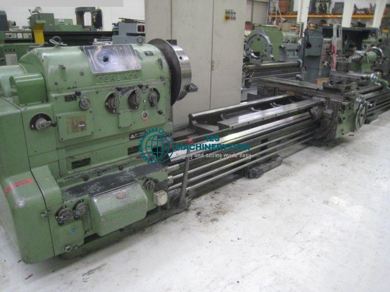 Leit- und Zugspindeldrehmaschine