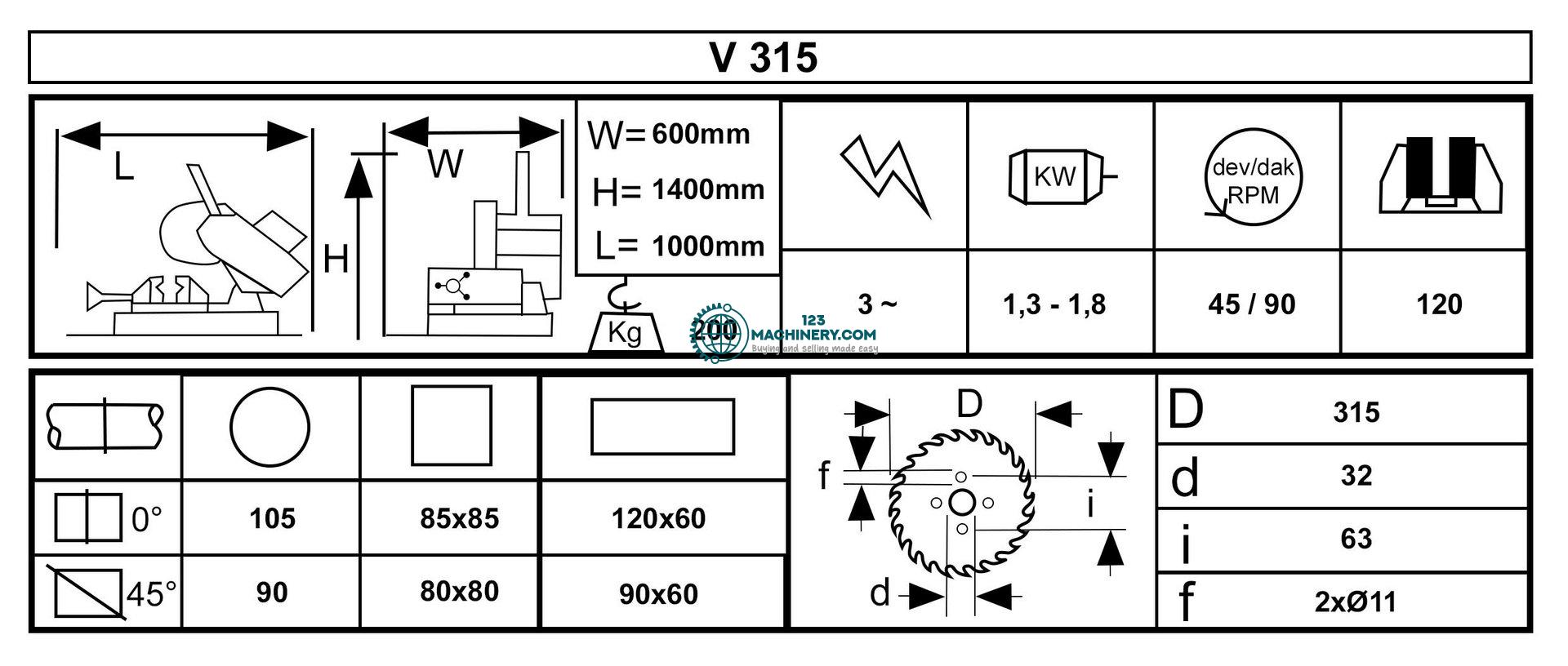 Afficher l`annonce Circular saw for steel HESSE by ISITAN V 315