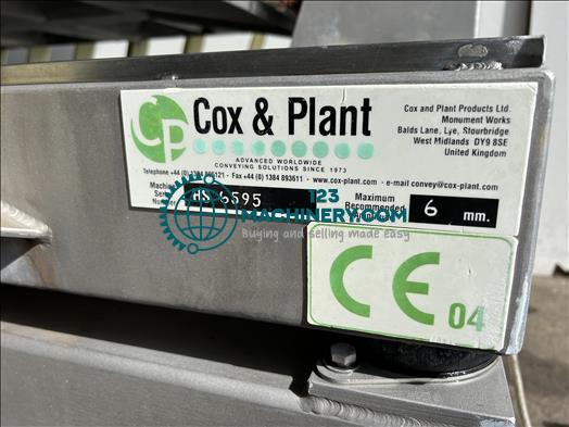 Inserat anzeigen Cox and Plant Vibratory conveyor