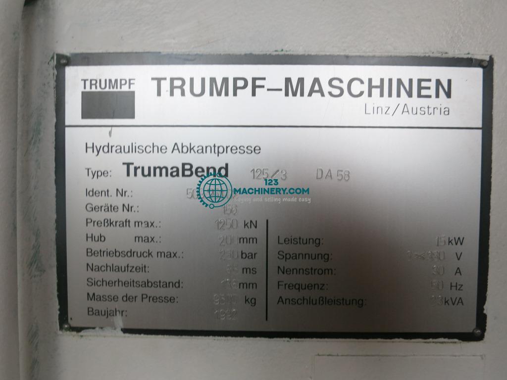 Abkantpresse - hydraulisch