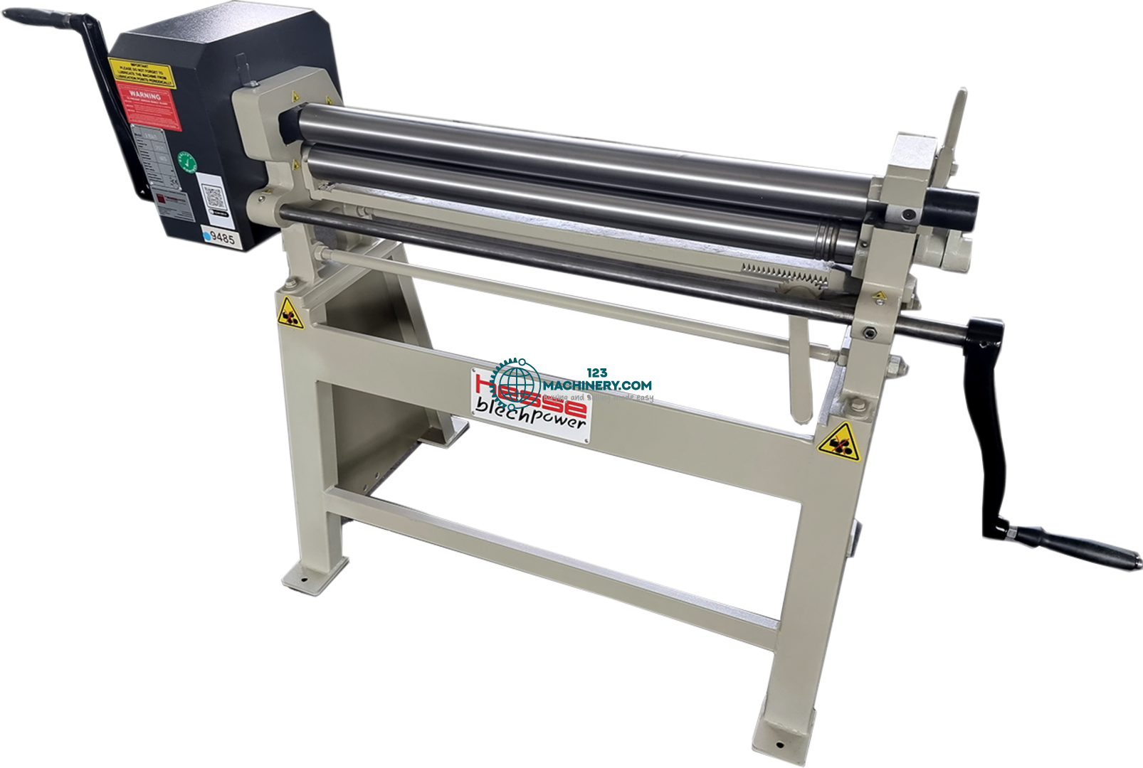 Manual 3-roll plate bending machine HESSE by ISITAN R 1050 x