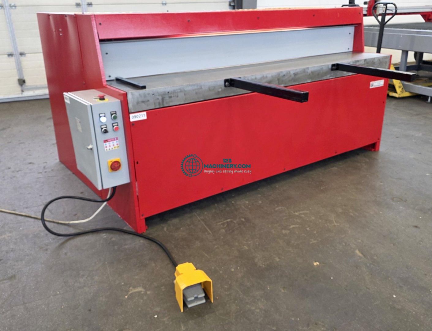 Motorized plate shear HOLZMANN TBS 2050 E3