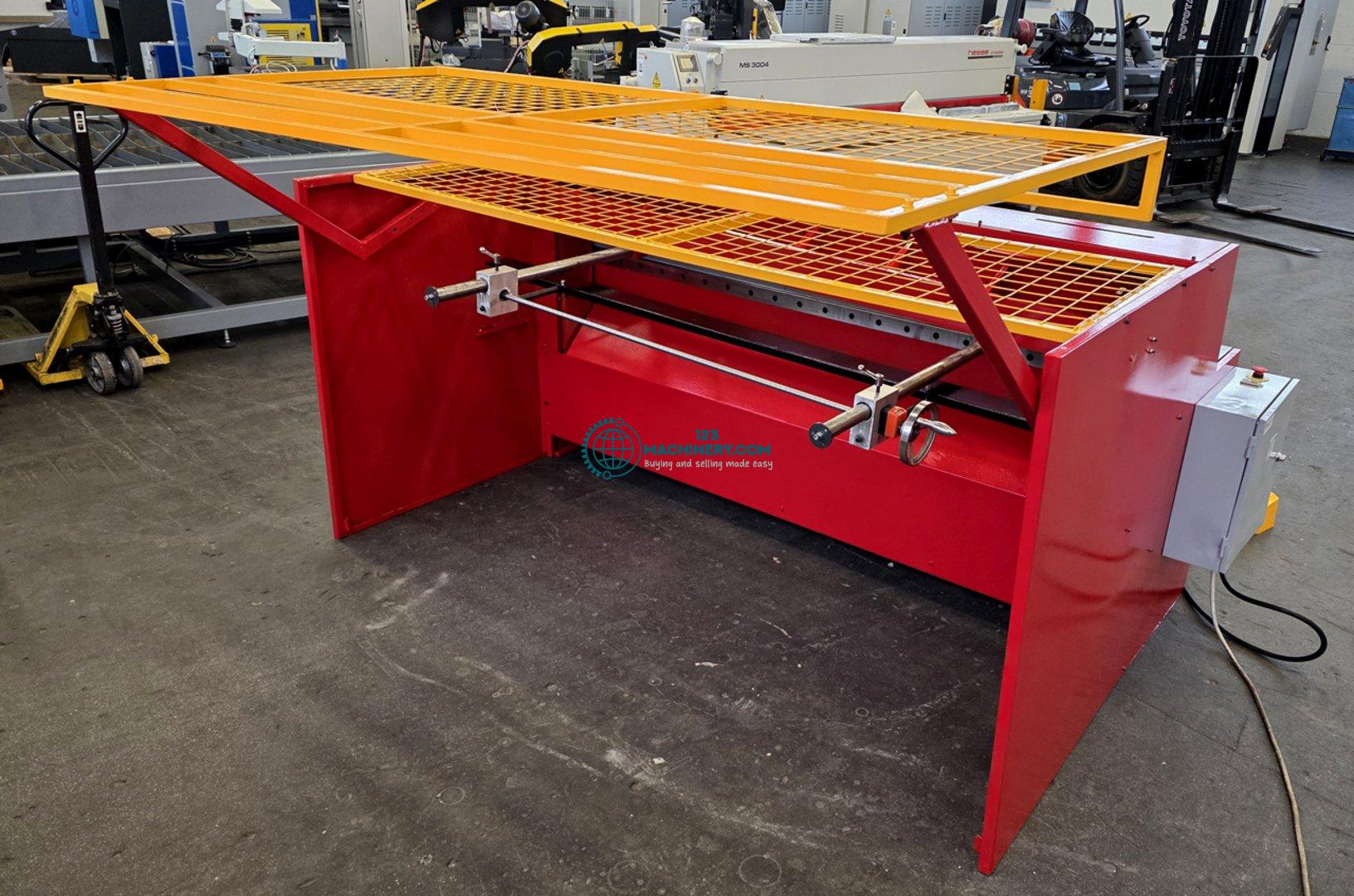 Motorized plate shear HOLZMANN TBS 2050 E3