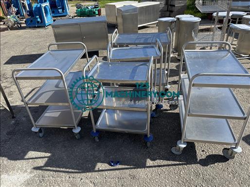Teknomek stainless trolleys