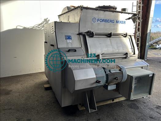 Forberg 1000LH Twin shaft paddle mixer