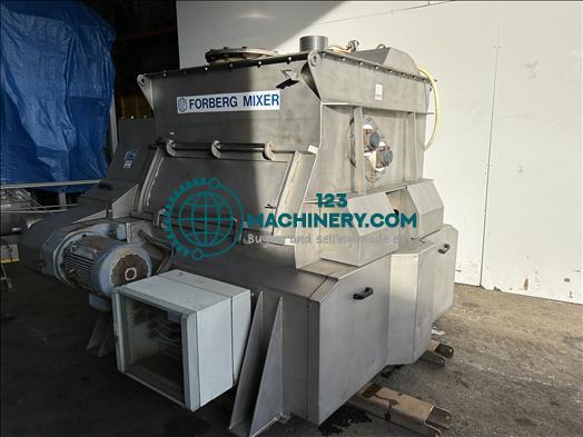 Forberg 1000LH Twin shaft paddle mixer