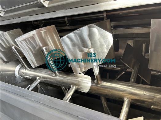 Forberg 1000LH Twin shaft paddle mixer