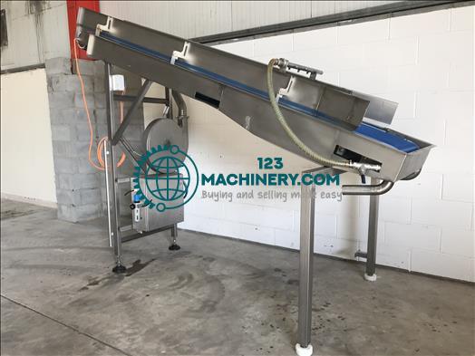 Food Tech Nord Stainless elevator conveyor with bl