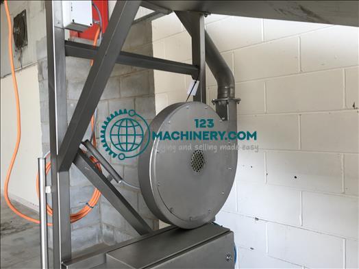 Food Tech Nord Stainless elevator conveyor with bl