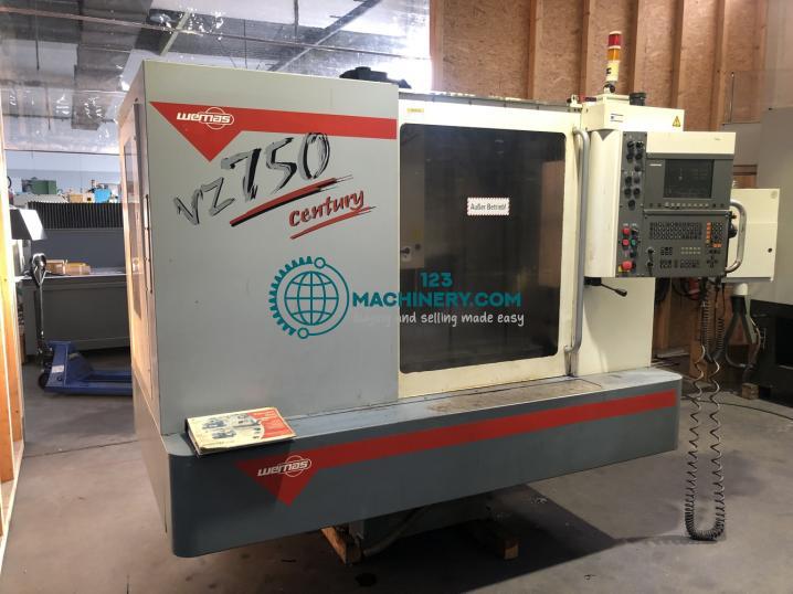 Wemas VZ 750 milling machine cnc