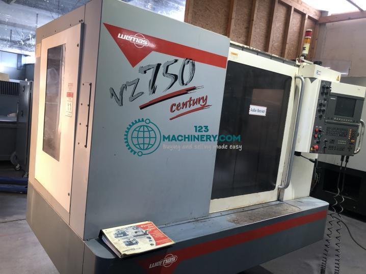 Wemas VZ 750 milling machine cnc