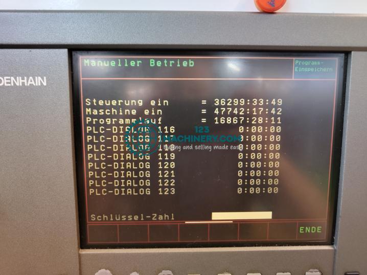 Wemas VZ 750 milling machine cnc