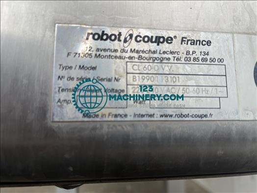 Toon advertentie Robot Coupe CL60 DVV Vegetable prep machine