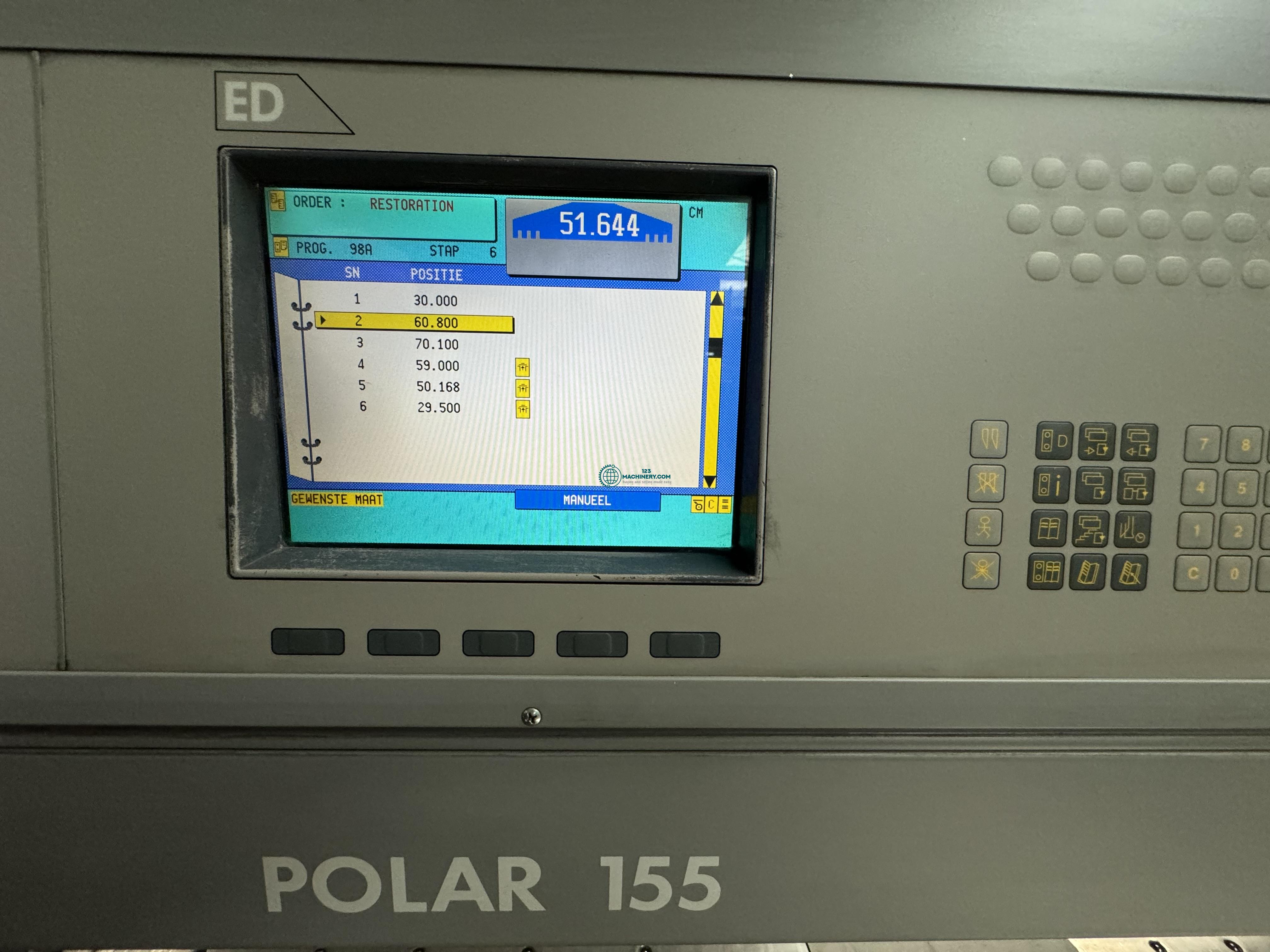 Polar 155 ED papercutter