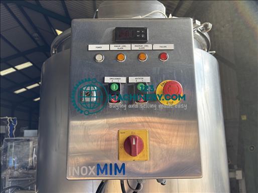 Inoxmim 500L High shear mixing vessel