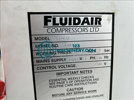 Fluidair RPK47 Air compressor