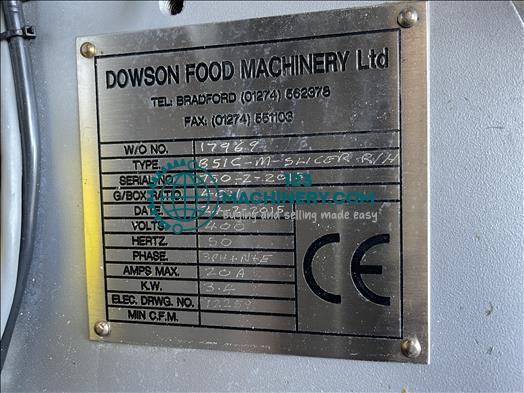 Dowson B51C bread slicer