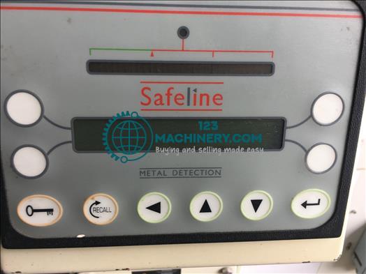 Mostrar anuncio Detector de metales de firma Safeline