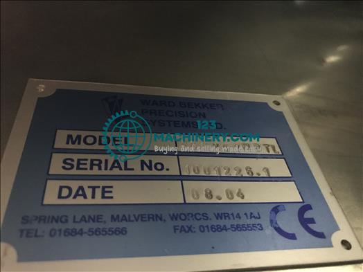 Ward Bekker ACW25 Metal detector checkweigher