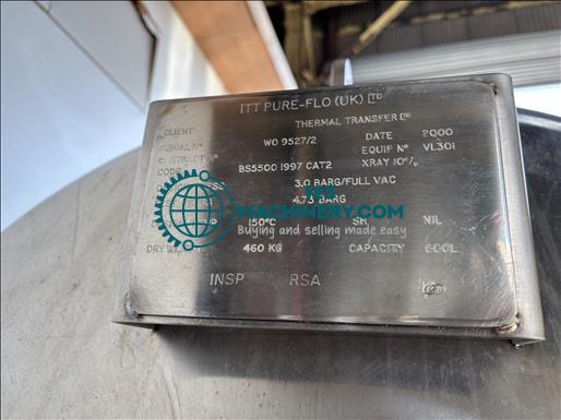 Show advert ITT Pureflo Holding tank 600L