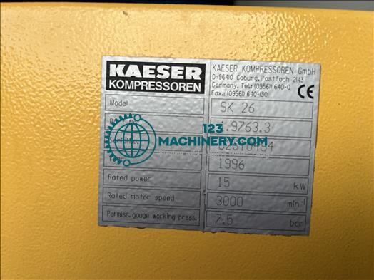 Inserat anzeigen Kaeser SK26 Air compressor